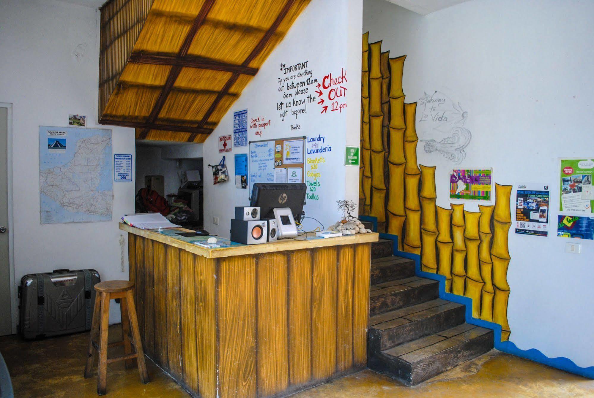 Hostal Vive La Vida Плая-дель-Кармен Экстерьер фото